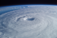 Hurricane Isabel from the International Space Station