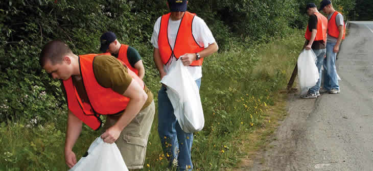 Picture of Adopt-A-Highway Volunteers