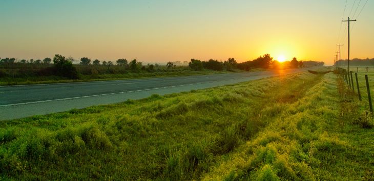 Florida rural road 