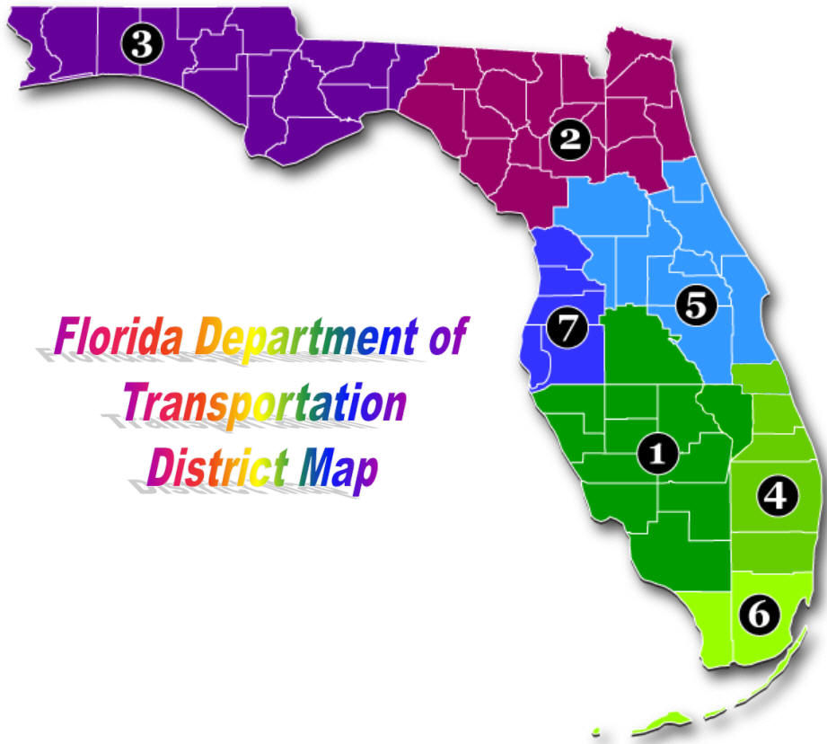 Florida District Map