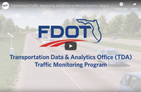Transportation Data Analytics Office (TDA) Traffic Monitoring Program 