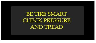 be tire smart check pressure and tread