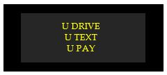 u drive u text u pay