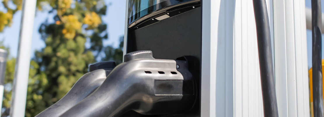 Banner for EV Charging