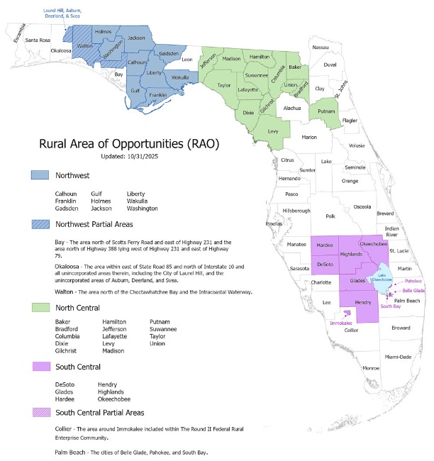 rural areas of opportunity