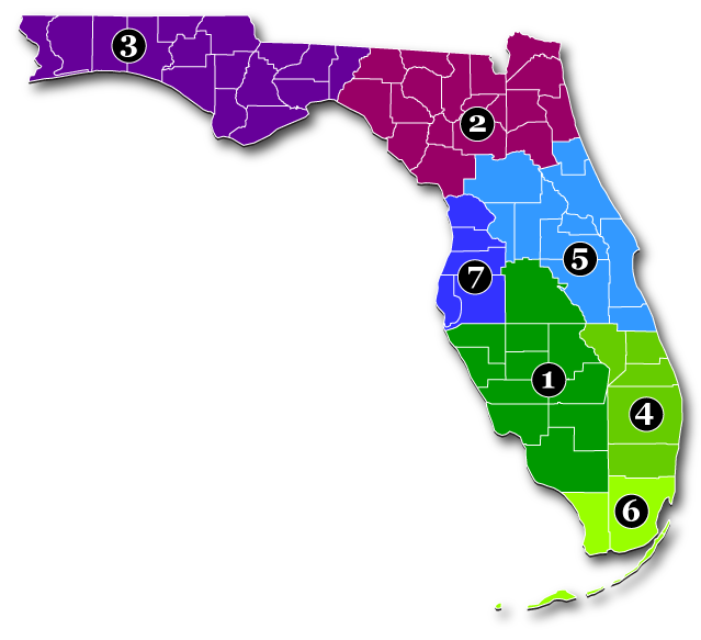 FDOT District Map